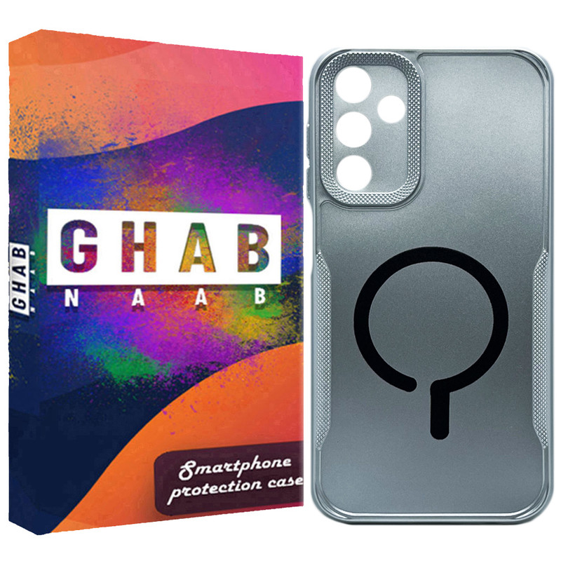 کاور قاب ناب مدل متالیک طرح مگسیف مناسب برای گوشی موبایل سامسونگ Galaxy A15 / A15 5G