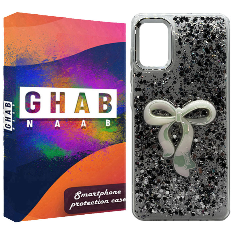 کاور قاب ناب مدل اکلیلی دخترانه طرح پاپیون مناسب برای گوشی موبایل سامسونگ Galaxy A03s / A02s