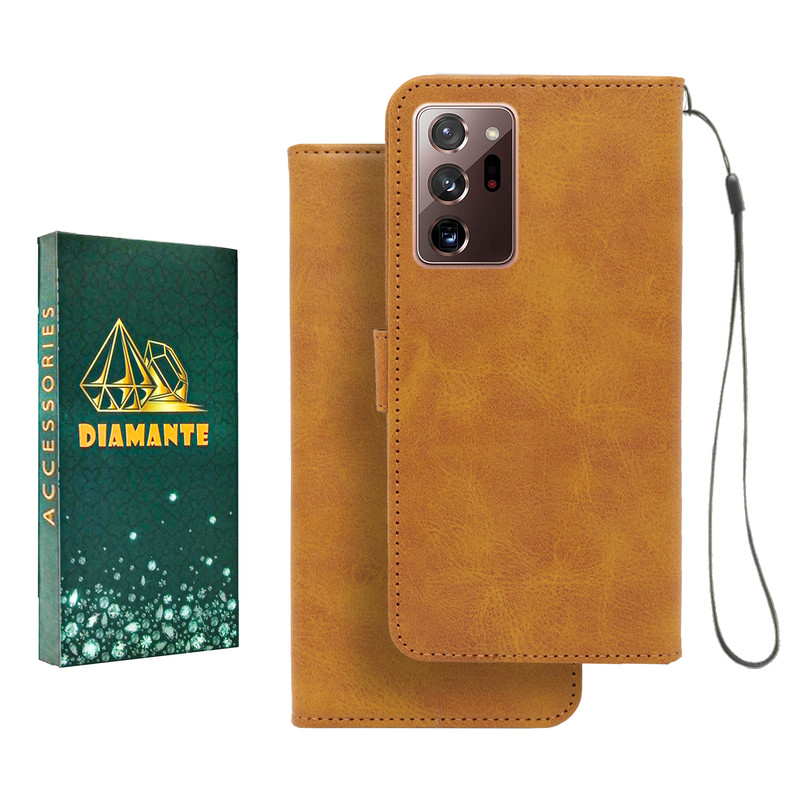 کیف کلاسوری دیامانته مدل Mortand Gn مناسب برای گوشی موبایل سامسونگ Galaxy Note 20 Ultra