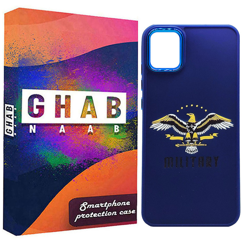 کاور قاب ناب طرح Military مدل سیلیکونی مناسب برای گوشی موبایل سامسونگ Galaxy A04 / A04E