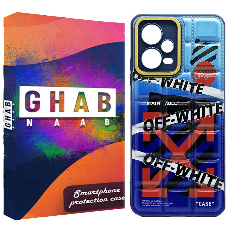 کاور قاب ناب مدل پافری بالشتی مناسب برای گوشی موبایل شیائومی Redmi Note 12 Pro 5G / Note 12 Pro Plus 5G