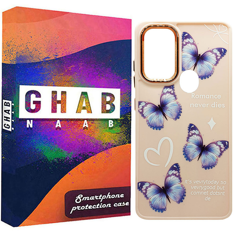 کاور قاب ناب طرح پروانه مدل سیلیکونی مناسب برای گوشی موبایل سامسونگ Galaxy A11 / M11
