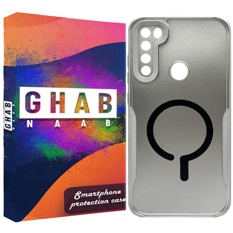 کاور قاب ناب مدل متالیک طرح مگسیف مناسب برای گوشی موبایل شیائومی Redmi Note 8