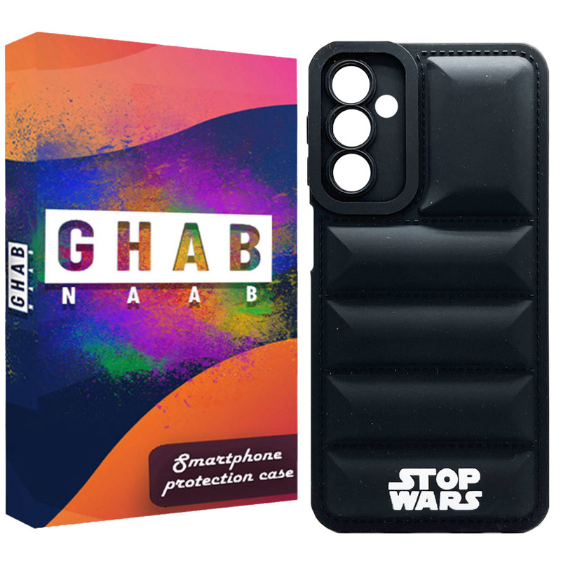 کاور قاب ناب مدل پافر طرح جنگ مناسب برای گوشی موبایل سامسونگ Galaxy A14 / A14 5G