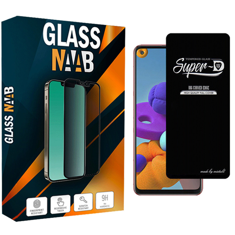 محافظ صفحه نمایش گلس ناب مدل SuperD مناسب برای گوشی موبایل سامسونگ Galaxy A21s
