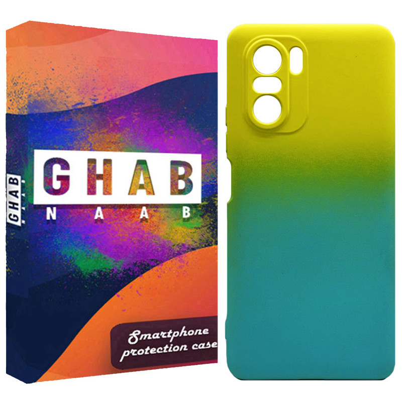 کاور قاب ناب مدل سیلیکونی دو رنگ مناسب برای گوشی موبایل شیائومی Redmi K40 / Poco F3 / K40 Pro / Mi 11i