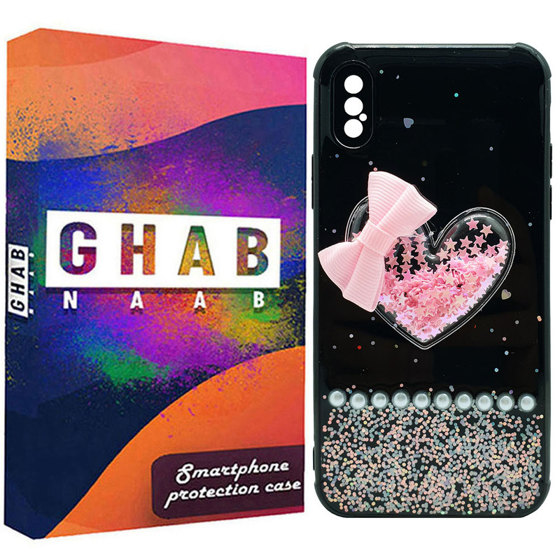 کاور قاب ناب مدل GHALB مناسب برای گوشی موبایل اپل IPhone X / XS