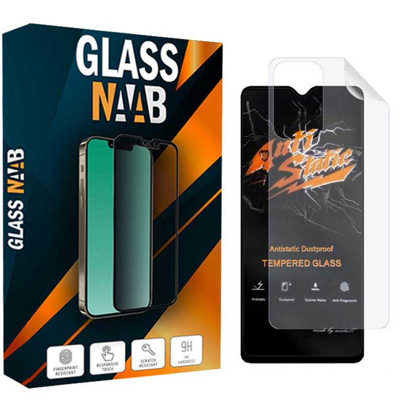 محافظ صفحه نمایش گلس ناب مدل ANTiSTATIC مناسب برای گوشی موبایل سامسونگ Galaxy A23 به همراه محافظ پشت گوشی