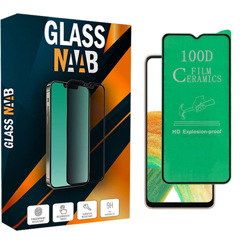 محافظ صفحه نمایش سرامیکی گلس ناب مدل CerShafaf مناسب برای گوشی موبایل سامسونگ Galaxy A33