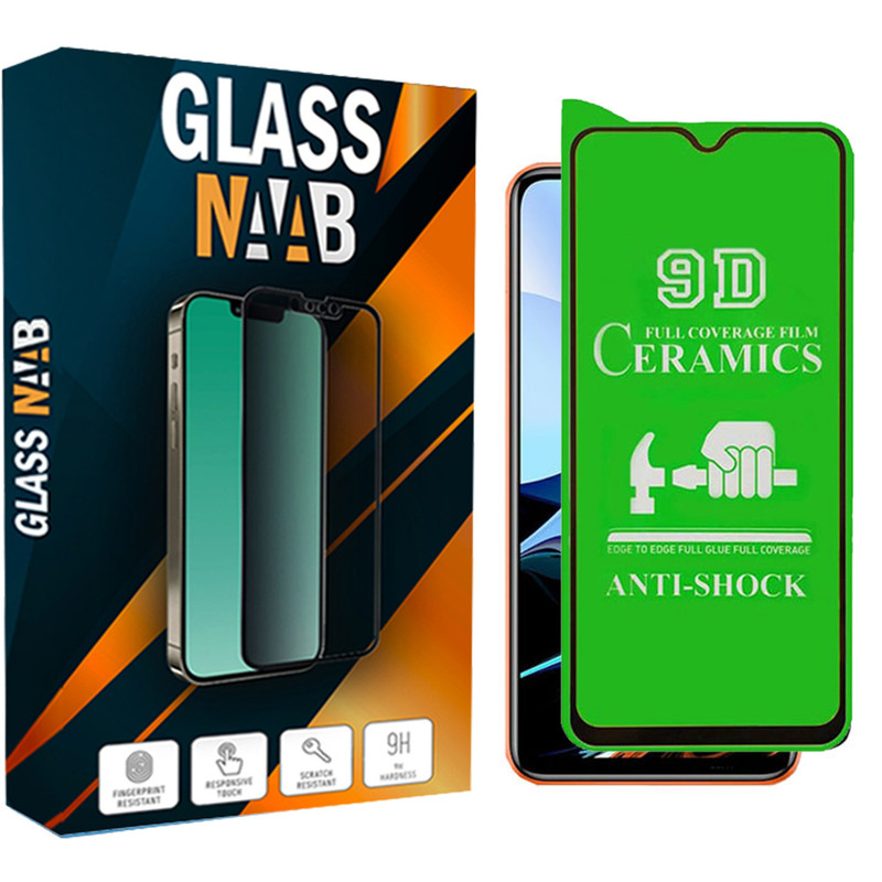 محافظ صفحه نمایش سرامیکی گلس ناب مدل CerShafaf مناسب برای گوشی موبایل شیائومی Redmi 9T
