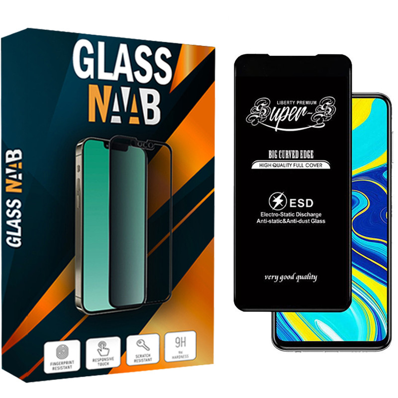 محافظ صفحه نمایش سوپر اس گلس ناب مدل SUPERS مناسب برای گوشی موبایل شیائومی Redmi Note 9s / Note 9 Pro / Note 9 Pro Max
