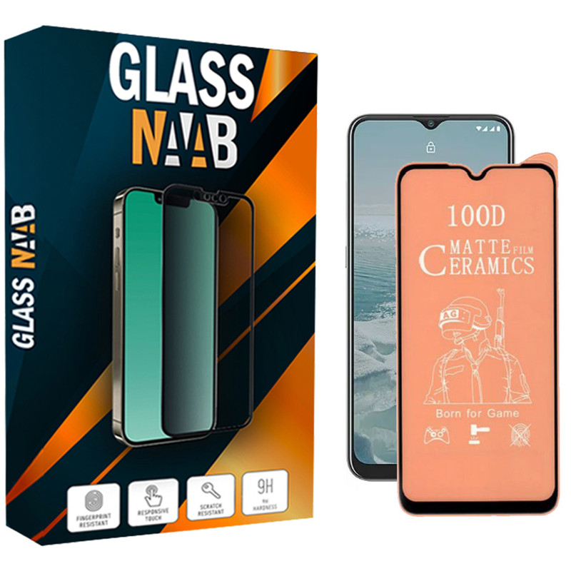 محافظ صفحه نمایش سرامیکی مات گلس ناب مدل CerMatte مناسب برای گوشی موبایل نوکیا G10 / G20