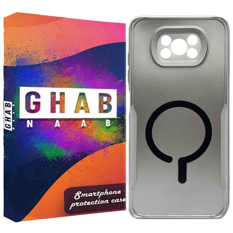 کاور قاب ناب مدل متالیک طرح مگسیف مناسب برای گوشی موبایل شیائومی Poco X3 / X3 Pro / X3 NFC