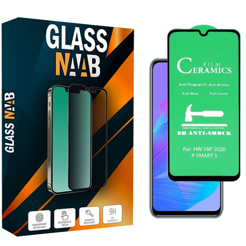 محافظ صفحه نمایش سرامیکی گلس ناب مدل CerShafaf مناسب برای گوشی موبایل هوآوی Y8P