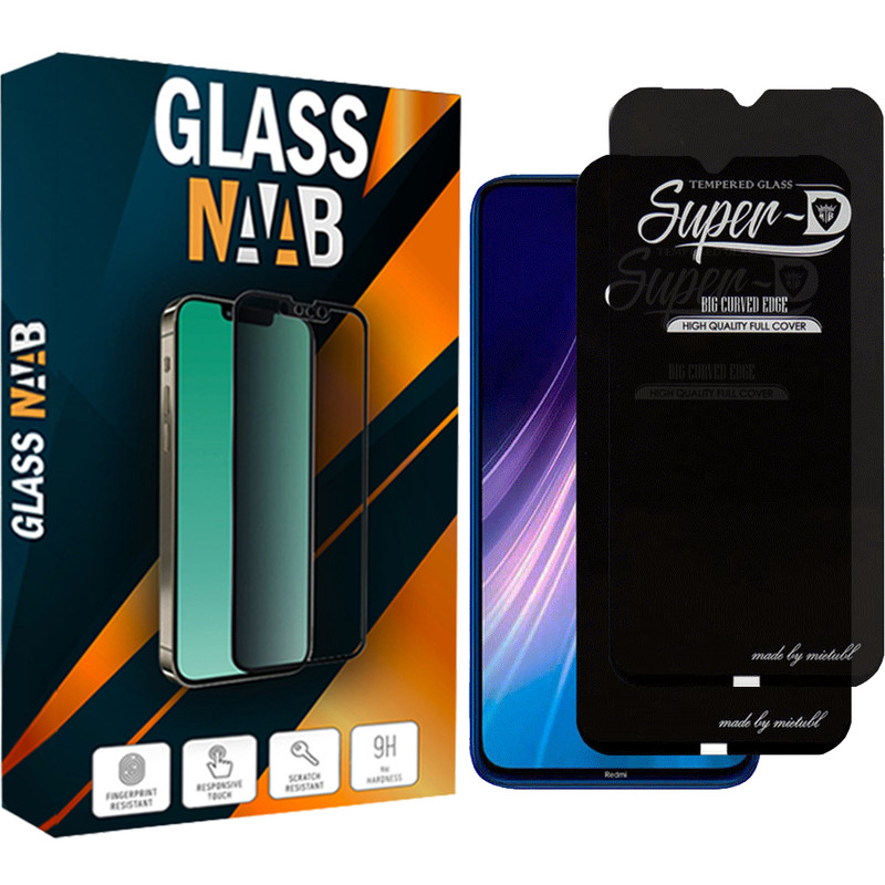 محافظ صفحه نمایش گلس ناب مدل SuperD مناسب برای گوشی موبایل شیائومی Redmi Note 8 بسته دو عددی