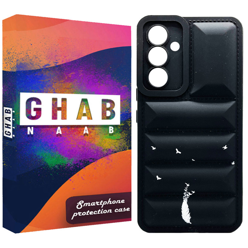 کاور قاب ناب طرح پر مدل پافر مناسب برای گوشی موبایل سامسونگ Galaxy A54 / A54 5G