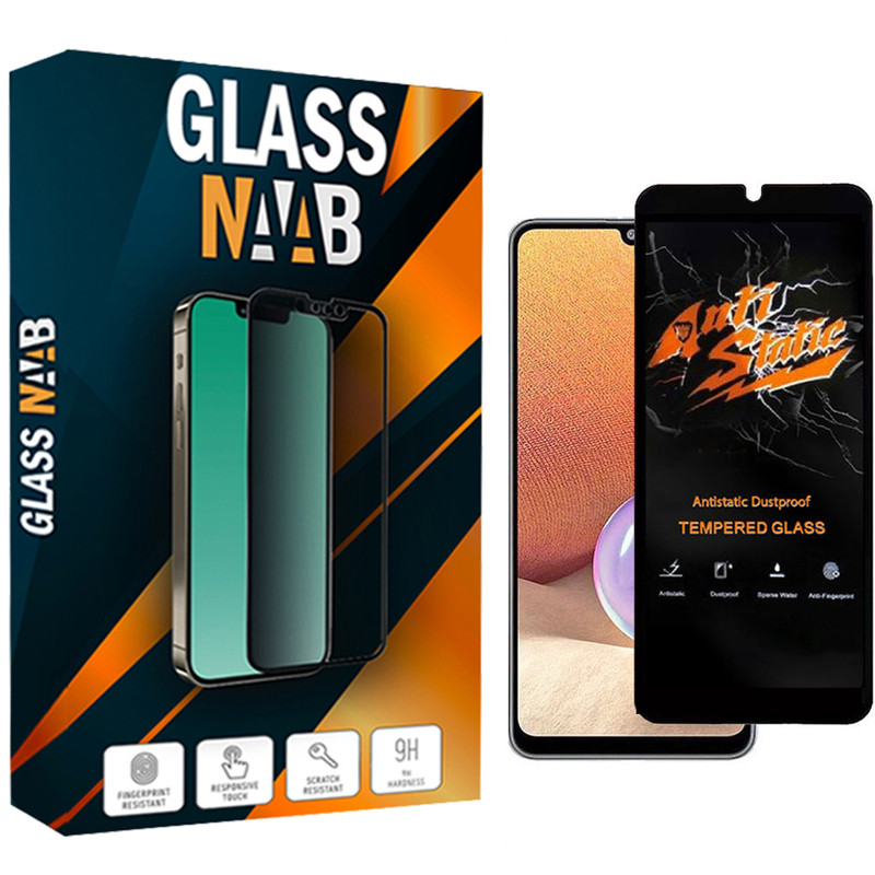 محافظ صفحه نمایش گلس ناب مدل ANTiSTATIC مناسب برای گوشی موبایل سامسونگ Galaxy A31 / A32 4G / A22 4G / M22