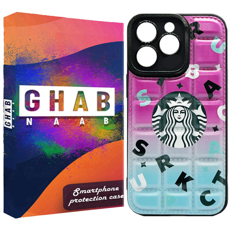 کاور قاب ناب مدل پافری بالشتی طرح star مناسب برای گوشی موبایل اپل IPhone 11