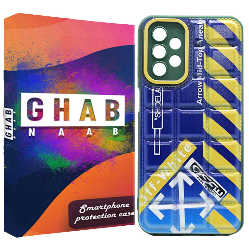 کاور قاب ناب مدل پافری بالشتی طرح off مناسب برای گوشی موبایل سامسونگ Galaxy A32 4G