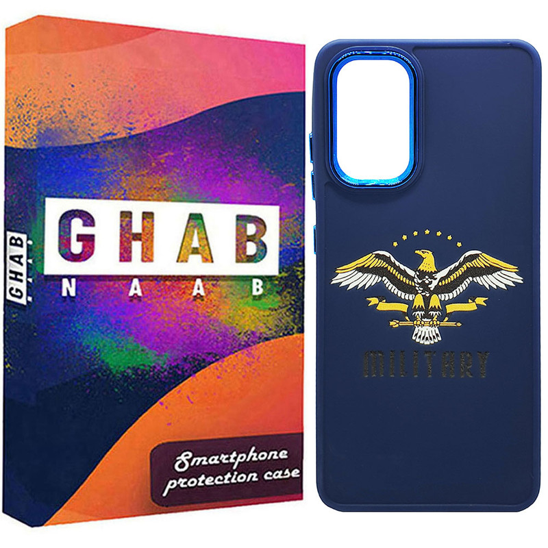 کاور قاب ناب طرح Military مدل سیلیکونی مناسب برای گوشی موبایل سامسونگ Galaxy A34 / A34 5G